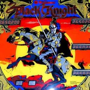 Black Knight Limited Edition Pinball Machine by Williams - 1980