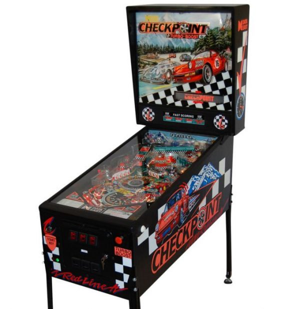 Checkpoint Pinball Machine by Data East - 1991