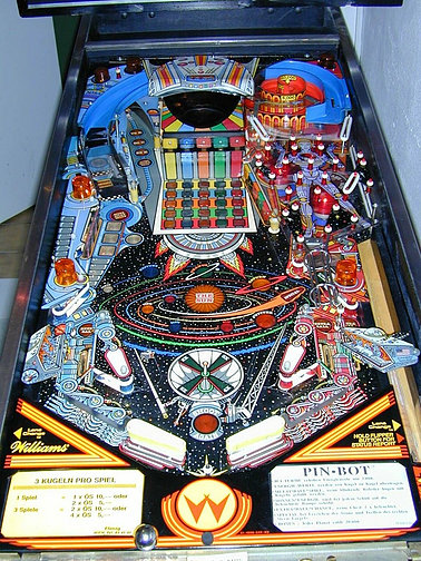 Pinbot Pinball Machine by Williams - 1986 - Image 2
