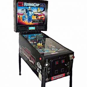 Robocop Pinball Machine by Data East - 1989
