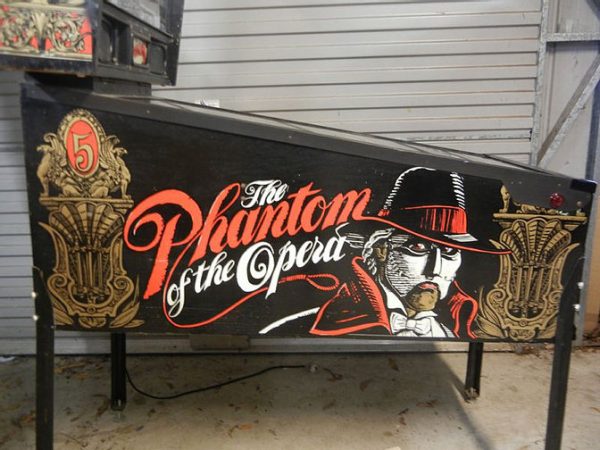 Phantom of the Opera Pinball Machine by Data East - 1990