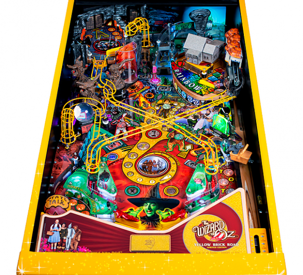 Wizard of Oz (Yellow Brick Road LE) Pinball Machine by Jersey Jack Pinball- 2019 - Image 2