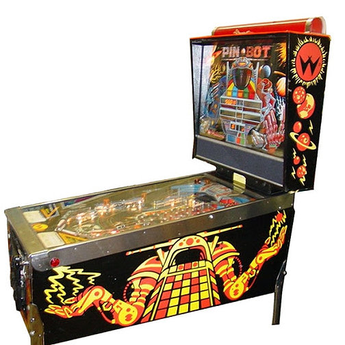 Pinbot Pinball Machine by Williams - 1986 - Image 3