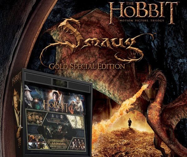 The Hobbit Smaug Gold Edition Pinball Machine by JJP - 2016 - Image 3